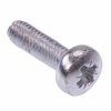 M3 x 10mm Pozidrive Pan Head Machine Screw - Pack of 100