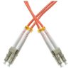 Patchcord światłowodowy FO MM LC-LC duplex 50/125 OM2 2m WAVE OPTICS