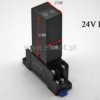 Elektroniczny przekażnik czasowy z LED; 24V DC