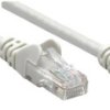 Kabel sieciowy Intellinet Cat6a S / FTP 100% miedziany Wtyczka RJ45 LS0H / wtyczka RJ45 z certyfikatem Cat6a 0,25 m Szar