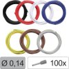 Quadrios 25CW110 Wire LiFY 0.14mm² 7 Colours Set Harmonised Control Cables