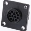Złącze wielostykowe przemysłowe 12-pinowe, panelowe Gniazdo Deutsch