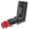 Gniazdo zapalniczki, 8A, rodzaj: Męski, typ montażu: Montaż na kablu, Czarny, czerwony