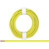 Donau 218-33 Elektronik Strand 2x0.14mm² Yellow 5m Plastic Insulated
