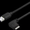 USB3AU50CMRS USB 3.0 Cable, A Male to Micro B Male, 0,5 m, angled