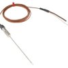 Termopara podskórna T średnica 1.6mm długość 100mm -75°C do +250°C Końcówka z gołym kablem RS PRO