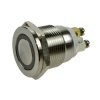 Przycisk GQ19PF-10E/G/24V/S metal/19mm przycisk OFF-(ON) monost. zie