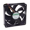 Wentylator osiowy 120 × 120 × 25 mm, 12 V DC, 183,83 m³/h, 44,5 dB(A), łożysko Vapo, Sunon MEC0251V1-000U-G99