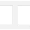 Sinum Fg-02 Ramka Szklana Podwójna Kolor Biały