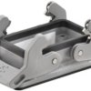 Surface mount housing, size B10, die-cast aluminum, cross bow locking, IP65, 2488580000