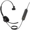 Jabra Engage 40 Słuchawki wokółuszne przewód, Bluetooth Mono czarny redukcja szumów mikrofonu regulacja głośności Telefo