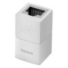Łącznik 2xRJ45 BASEUS Air Joy Adapter LAN, HQ, Biały