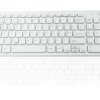 Klawiatura Kompaktowa bezprzewodowa, kolor: Biały, Bluetooth, QWERTY (Wielka Brytania), Ceratech