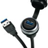 Kabel USB Złącze A USB A Złącze B USB A dł. 600mm Przewód USB USB 3.0