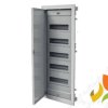 Rozdzielnica podtynkowa 60 modułowa 5x12M drzwi metal N+PE IP40 C.1560 PAWBOL