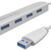 Hub USB USB 3.0 IB-AC6401 USB 4 Adapter USB A, ICY BOX