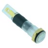 White LED 8mm Panel Indicator 220V