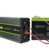 Qoltec Przetwornica napięcia Monolith 3000W 6000W 24V na 230V Czysty Sinus LCD
