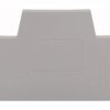 End/Intermediate plate for terminal block, 280-340