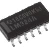 LM324AD Wzmacniacz operacyjny Texas Instruments Powierzchnia 4 SOIC 1.2 MHz 30 V 14-pinowy