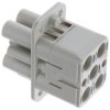 Wkładka złącza dużej mocy 7-pinowe HARTING 40A Żeński Proste