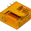 Przekaźnik 24V ac 2 CO Finder 8A 1.2 VA Do montażu na płytce drukowanej 320 Ω Styk płytki drukowanej