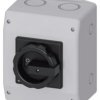 Rozłącznik główny w obudowie 6P 25A 9.5kW AC23A 400V styki pom 1Z 1R pokrętło czarne 3LD2165-4VD51