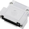 encitech 1520-0105-03 Obudowa złącza D-SUB DFCK 25-M-K, tworzywo sztuczne, metalizowane, 180 °, 1 szt.
