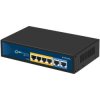 Switch PoE Desktop 6x port RJ45 (4x PoE+ Fast Ethernet 100Mb/s i 2x Uplink Fast Ethernet ) przełącznik niezarządzalny CAMVI