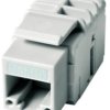 Socket, RJ11/RJ12/RJ45, 8 pole, 8P8C, Cat 6A, 100023230