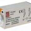 Timer Relay Wciskane 24V dc DPDT 2-stykowy RS PRO DPDT 0.1 → 1s jednofunkcyjny