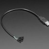 Adafruit USB Type A Plug Breakout Cable with Premium Female Jumpers