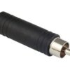Redukcja wt.RCA/gn.Jack 6,3 mono