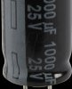 EEUFR1E102 Electrolytic capacitor, radial, 1000 µF, 25 V, 105°C, low ESR