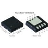 Pojedyncze tranzystory MOSFET Typ N-kanałowy 54 A PowerPAK 72 V Rozszerzenie 8-pinowy Powierzchnia 65 W Vishay 0.012 Ω