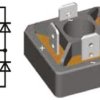 IXYS Moduł prostownika mostkowego 1600 V 390 A Pojedyncza FO-A 4-pinowy