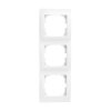 LOGI biały ramka 3x pionowa Kanlux 02-1530-002