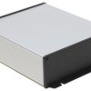 Aluminum enclosure, (L x W x H) 220 x 191 x 68 mm, transparent, IP65, 1457U2202