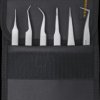 5-050-A SMD tweezers kit, 6 pieces, with bag