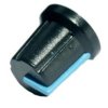 GALKA-1B Gałka potencjometru obrotowego - pasek niebieski (na oskę 6 mm) wysokosć 14 mm
