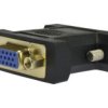Przejście Adapter Dvi / Svga (Wtyk Dvi-I 24+5-Pin / Gniazdo D-Sub 15-Pin)