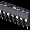 CTB1202/7BK Lötbare Schraubklemme - 7-pol, RM 5 mm, 90°