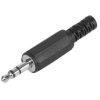 Wtyk JACK 3.5mm stereo plastikowy