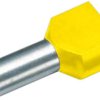 Końcówka kablowa Cimco Werkzeugfabrik 182436 żół. 2X1,0-8 100 szt.