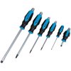 BlueSpot Tools 12068 Hex Bolster Screwdriver Set, 6 Piece SL/PH