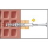 Kołek ramowy MFR FB 10x80mm z płaskim kołnierzem i śrubą sześciokątną z gniazdem TX /opak. = 50 szt./ (91080MFRFB) CELO