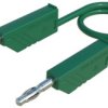 Przewód pomiarowy Hirschmann Test & Measurement MLN 200/2,5 GN, zielony