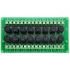 Electronics-Salon 16 Channel Fuse Board, for 5x20mm Tube Fuses.