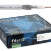 Przewód antenowy 75ohm TRISET-113 1,13/4,8/6,8 Cu ekran 80 Triset /100m/