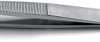 Precision tweezers, uninsulated, antimagnetic, stainless steel, 120 mm, 00D.SA.0